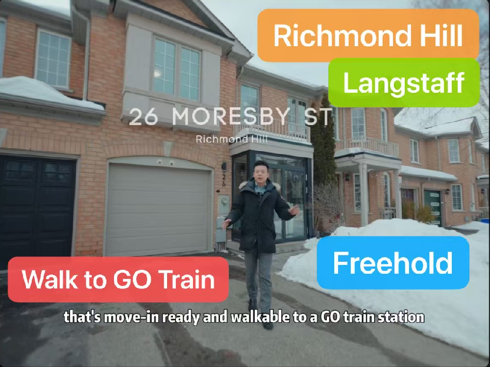 🏡 New Listing | Langstaff, Richmond Hill