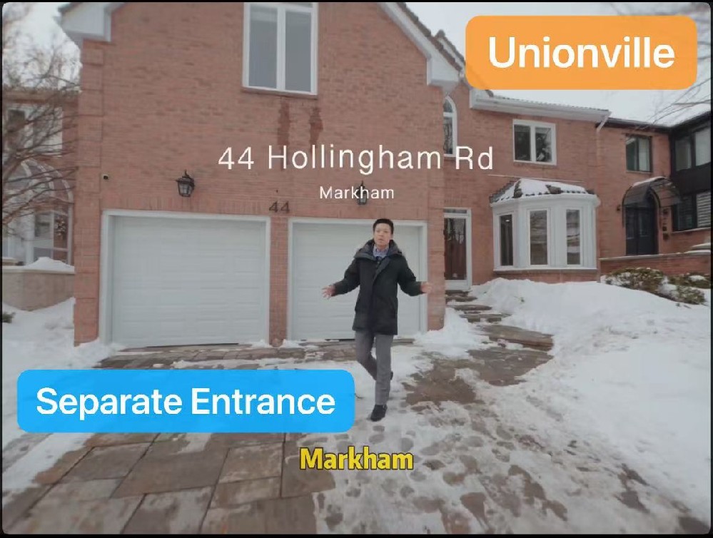 🏡 Open House | 44 Hollingham Rd, Unionville (Markham)