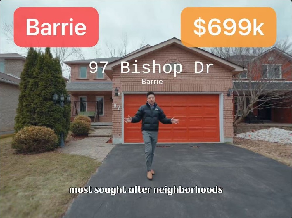 🏡Join us this weekend at 97 Bishop Dr, Barrie 🏡✨