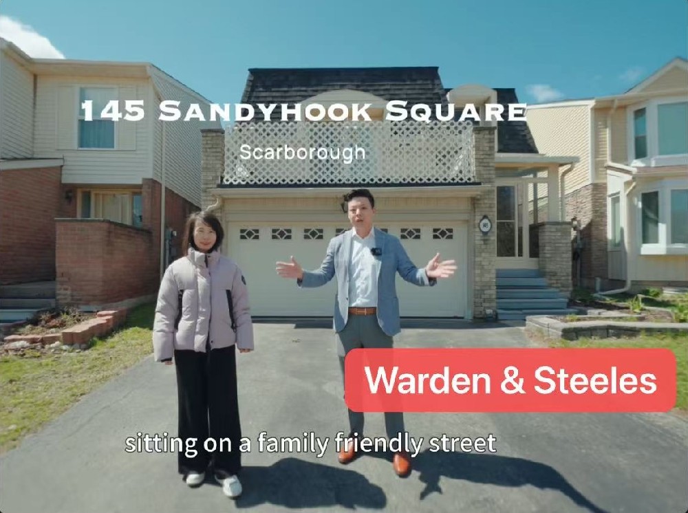 Join us this weekend for an Open House at 145 Sandyhook Sq, Toronto 🏡✨