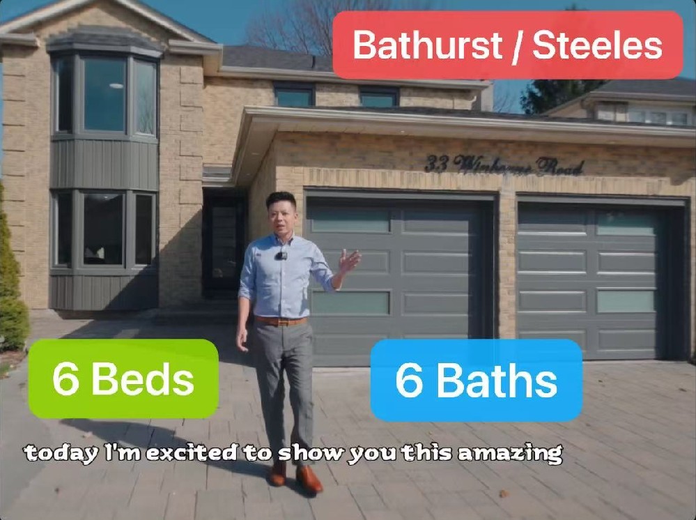 Join us this weekend for an Open House at 33 Winborne Road, Vaughan 🏡✨